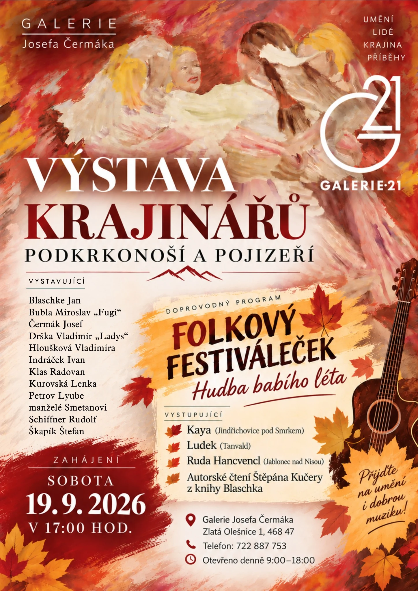 Výstava krajinářů — Podkrkonoší a Pojizeří